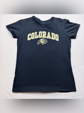 Fanatics Colorado CU Black and Gold Short Sleeve Tee